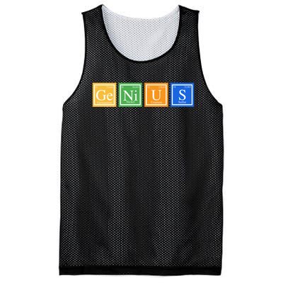 Periodic Table Of Elements Mesh Reversible Basketball Jersey Tank