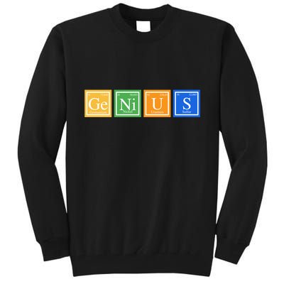 Periodic Table Of Elements Tall Sweatshirt