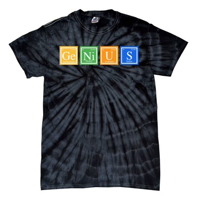 Periodic Table Of Elements Tie-Dye T-Shirt