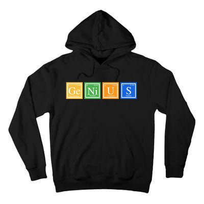 Periodic Table Of Elements Tall Hoodie