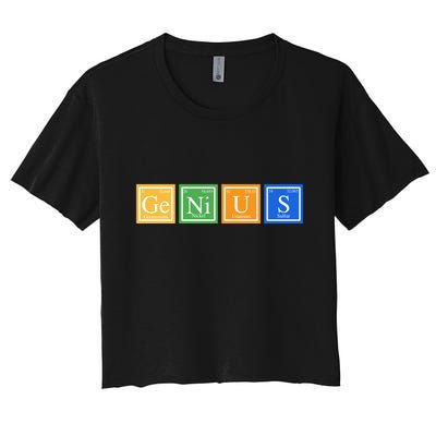 Periodic Table Of Elements Crop Top