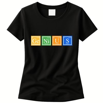 Periodic Table Of Elements Womens T-Shirt