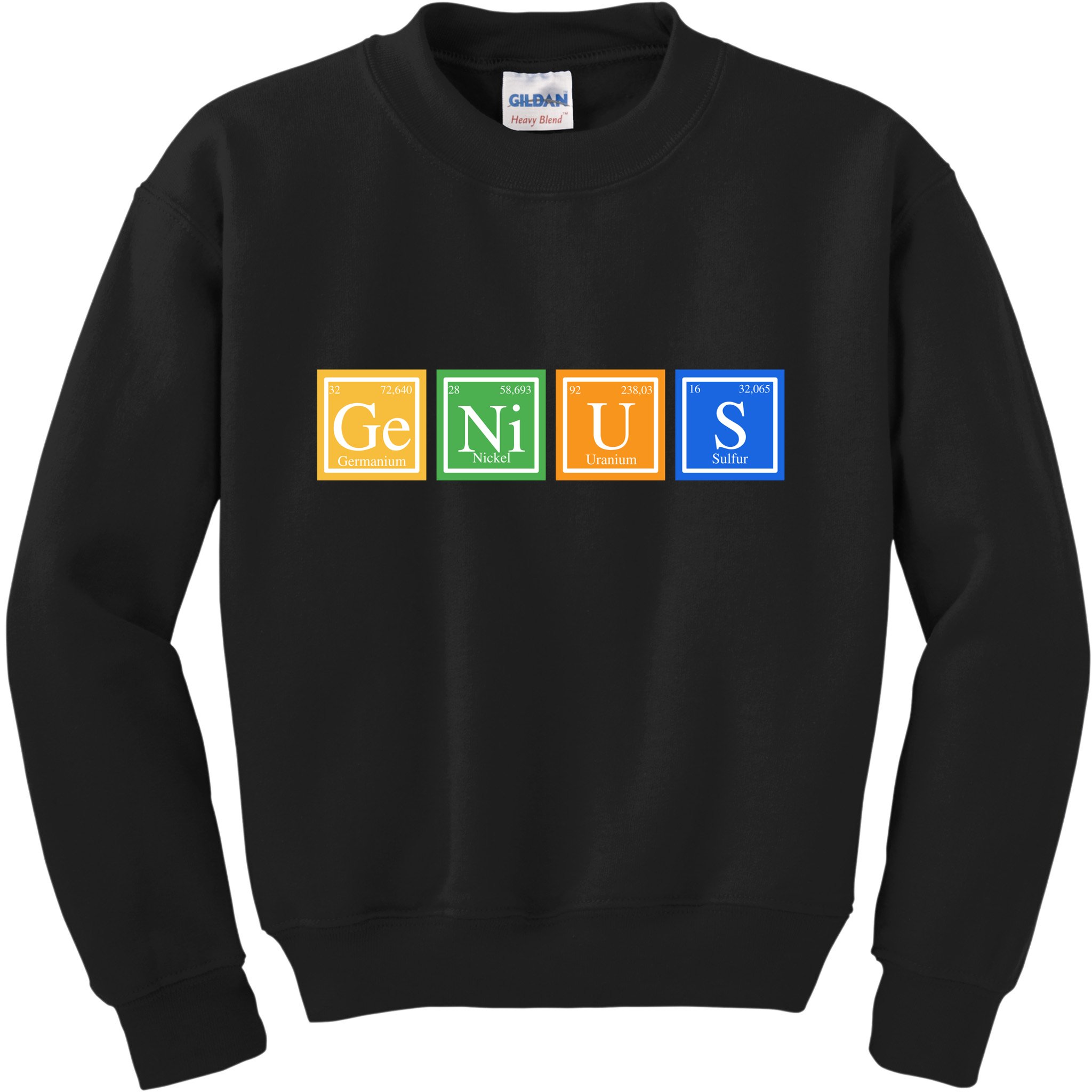 Periodic Table Of Elements Kids Sweatshirt