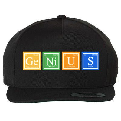 Periodic Table Of Elements Wool Snapback Cap