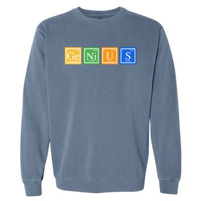 Periodic Table Of Elements Garment-Dyed Sweatshirt