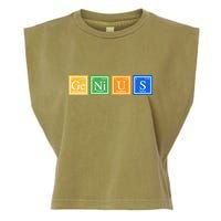 Periodic Table Of Elements Garment-Dyed Women's Muscle Tee
