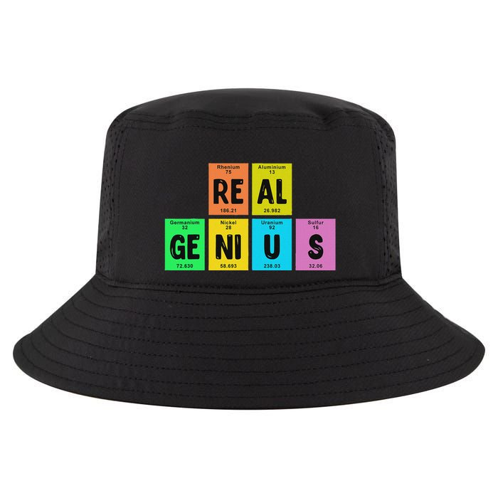 Periodic Table Of Elements Real Genius Cool Comfort Performance Bucket Hat