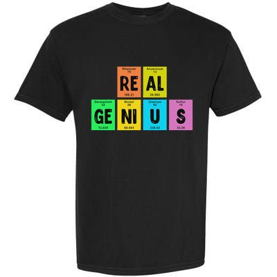 Periodic Table Of Elements Real Genius Garment-Dyed Heavyweight T-Shirt