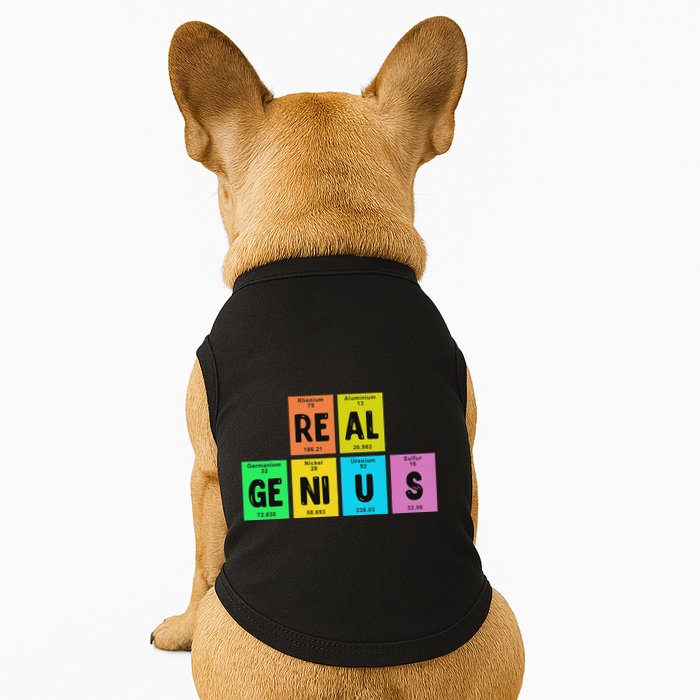 Periodic Table Of Elements Real Genius Doggie Tank