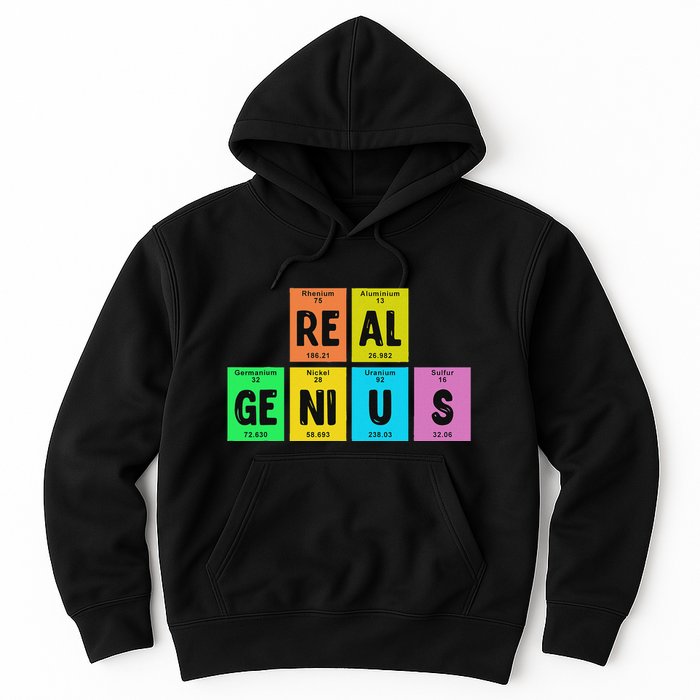 Periodic Table Of Elements Real Genius Hoodie