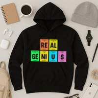 Periodic Table Of Elements Real Genius Hoodie