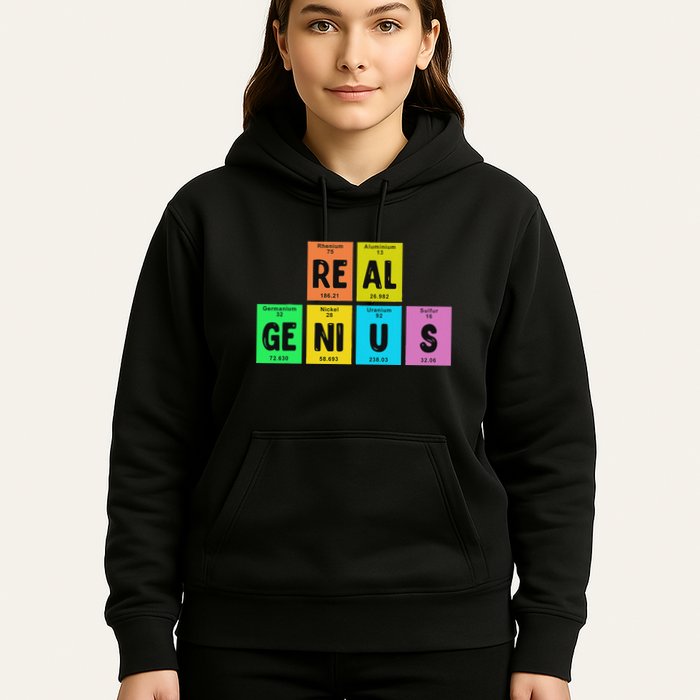 Periodic Table Of Elements Real Genius Hoodie