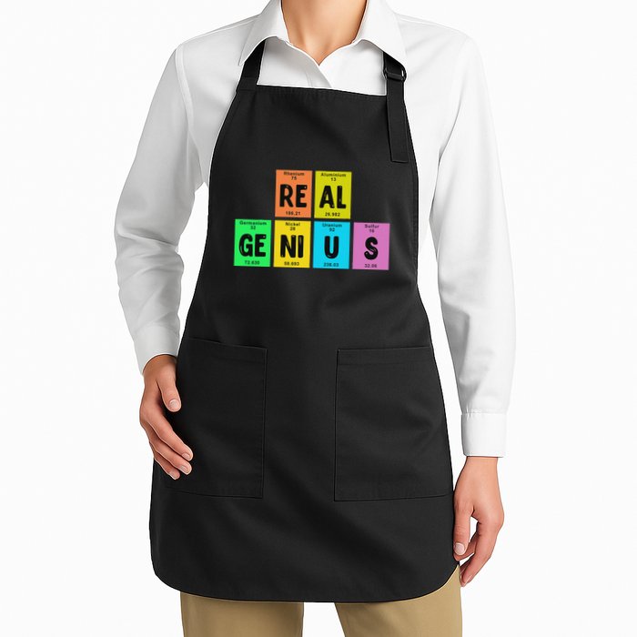 Periodic Table Of Elements Real Genius Apron