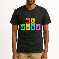 Periodic Table Of Elements Real Genius Tall T-Shirt