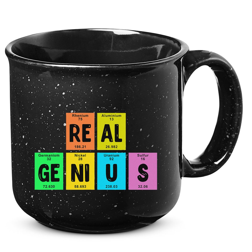 Periodic Table Of Elements Real Genius 15oz Campfire Ceramic Mug