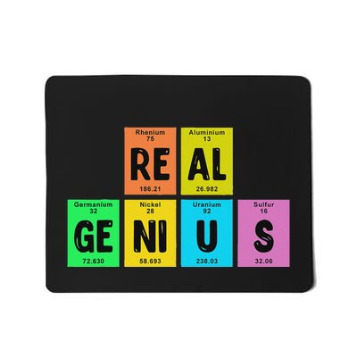 Periodic Table Of Elements Real Genius Mousepad
