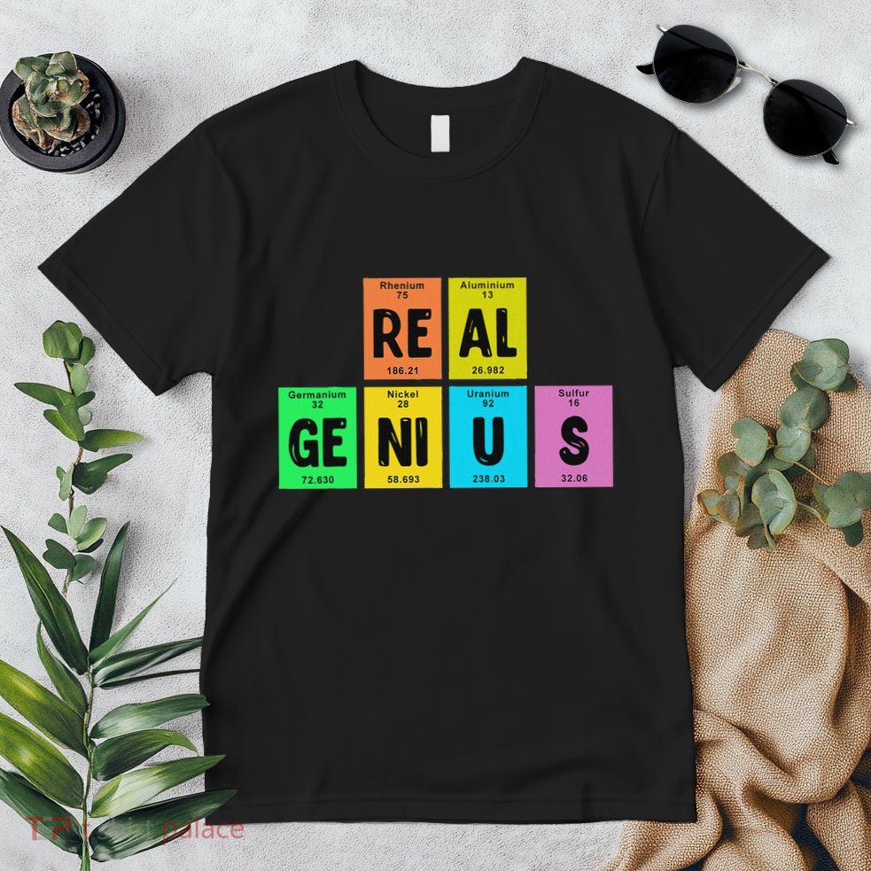 Periodic Table Of Elements Real Genius Premium T-Shirt