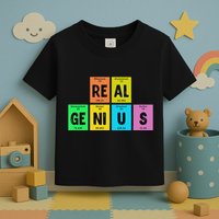 Periodic Table Of Elements Real Genius Toddler T-Shirt