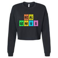 Periodic Table Of Elements Real Genius Cropped Pullover Crew