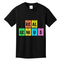 Periodic Table Of Elements Real Genius Kids T-Shirt