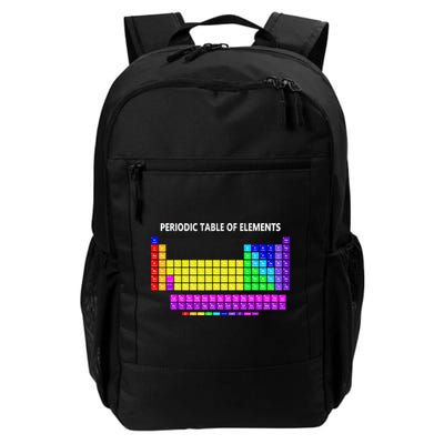 Periodic Table Of The Elements Chemists Nerd Chemistry Lover Backpack