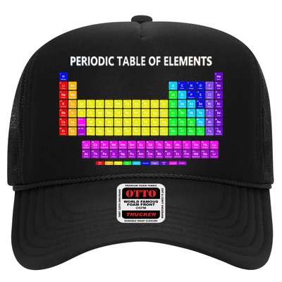 Periodic Table Of The Elements Chemists Nerd Chemistry Lover Trucker Hat