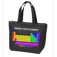 Periodic Table Of The Elements Chemists Nerd Chemistry Lover Zip Tote Bag