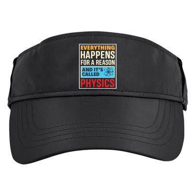 Physics Teacher Physicist Science Lover Physics Cute Gift Adult Drive Performance Visor