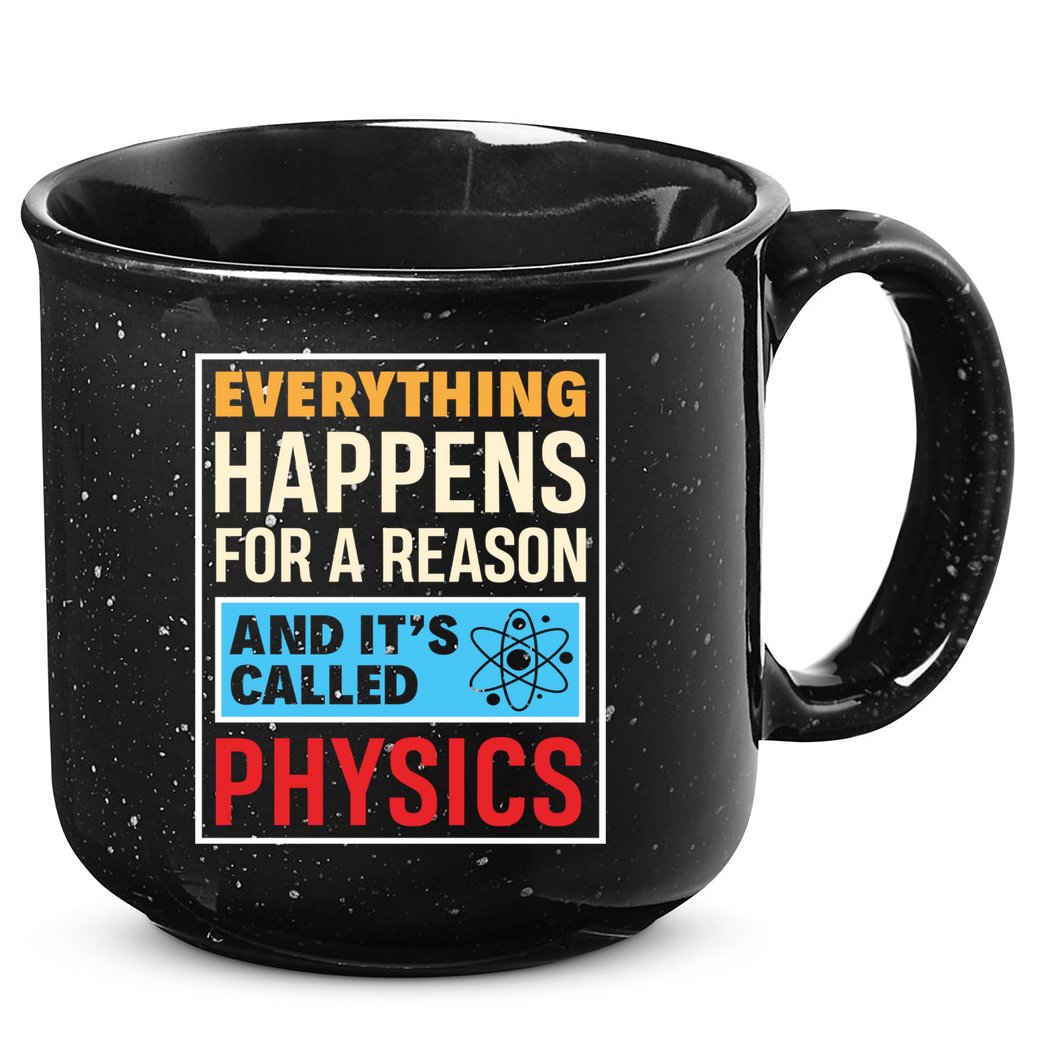 Physics Teacher Physicist Science Lover Physics Cute Gift 15oz Campfire Ceramic Mug