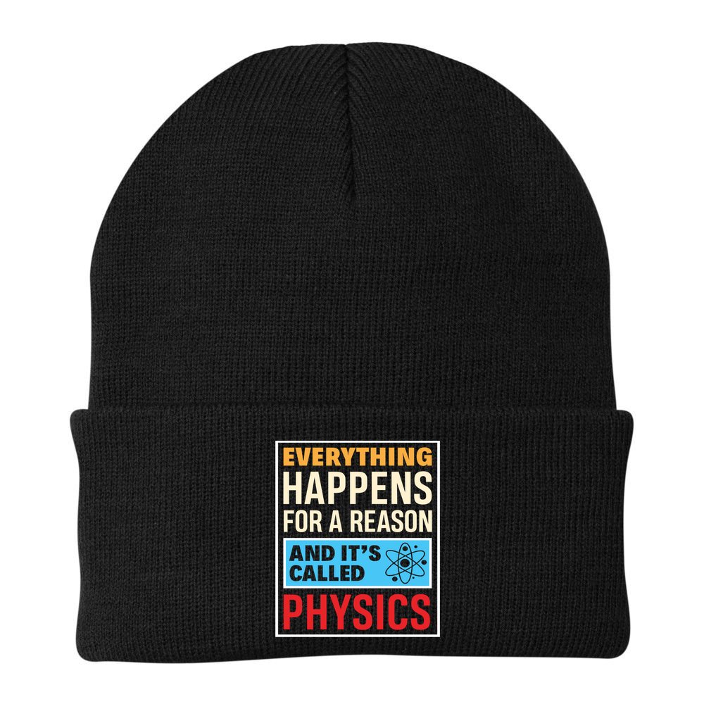 Physics Teacher Physicist Science Lover Physics Cute Gift Beanie