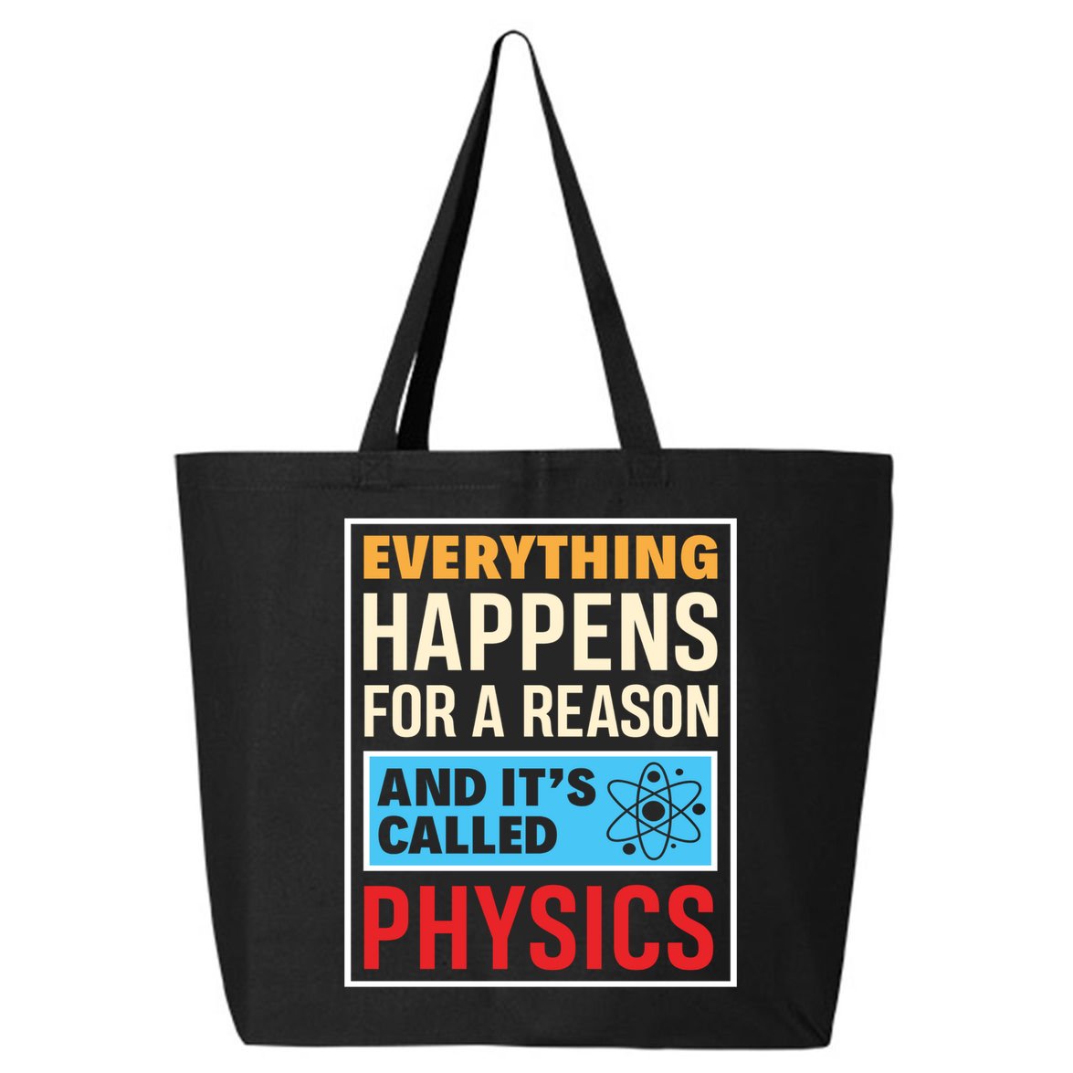 Physics Teacher Physicist Science Lover Physics Cute Gift 25L Jumbo Tote