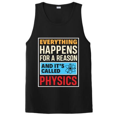 Physics Teacher Physicist Science Lover Physics Cute Gift PosiCharge Competitor Tank