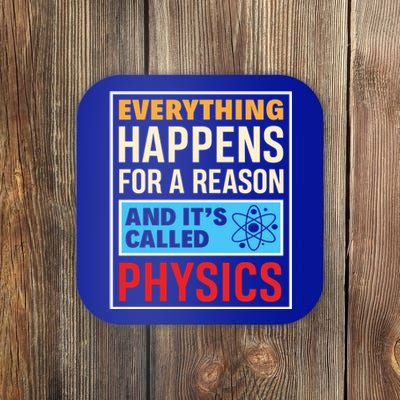 Physics Teacher Physicist Science Lover Physics Cute Gift Coaster