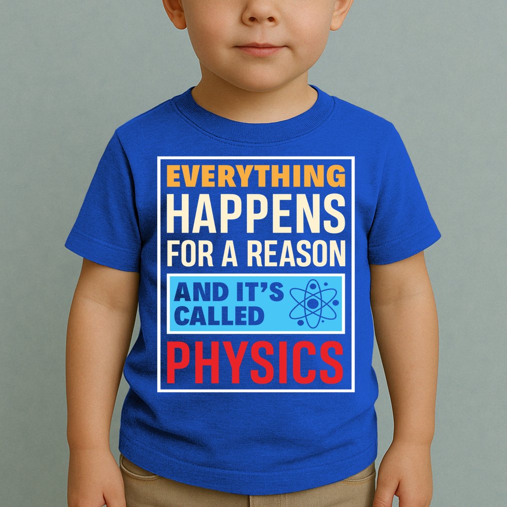 Physics Teacher Physicist Science Lover Physics Cute Gift Toddler T-Shirt
