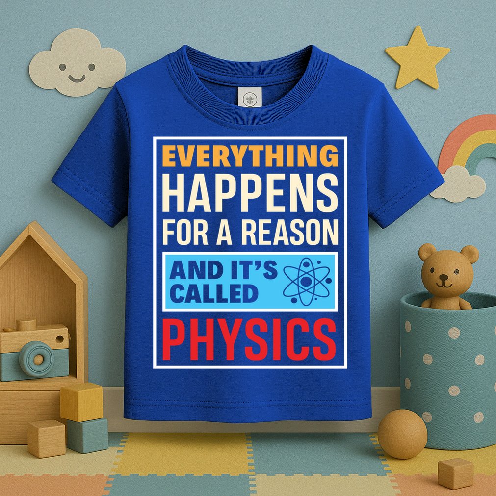Physics Teacher Physicist Science Lover Physics Cute Gift Toddler T-Shirt