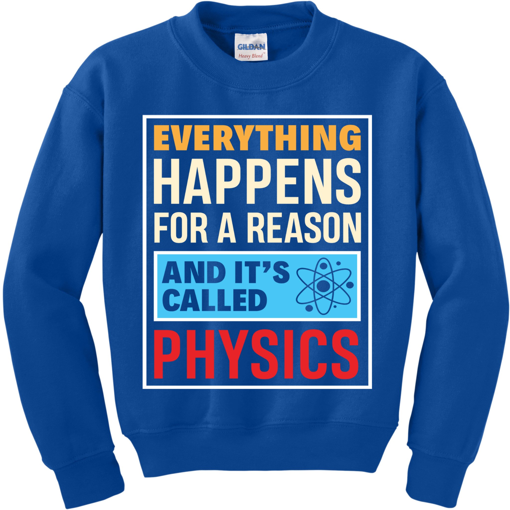 Physics Teacher Physicist Science Lover Physics Cute Gift Kids Sweatshirt