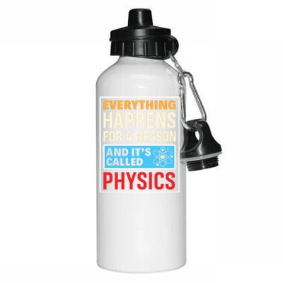 Physics Teacher Physicist Science Lover Physics Cute Gift Aluminum Water Bottle