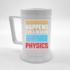 Physics Teacher Physicist Science Lover Physics Cute Gift Beer Stein