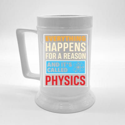 Physics Teacher Physicist Science Lover Physics Cute Gift Beer Stein