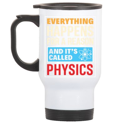 Physics Teacher Physicist Science Lover Physics Cute Gift Stainless Steel Travel Mug