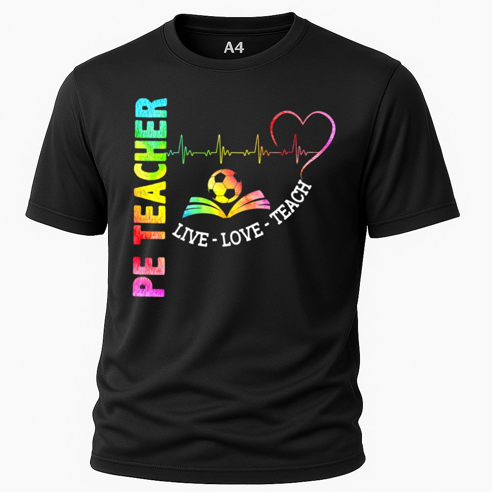 PE Teacher Phys Ed Cute Physical Education Teacher Cooling Performance Crew T-Shirt