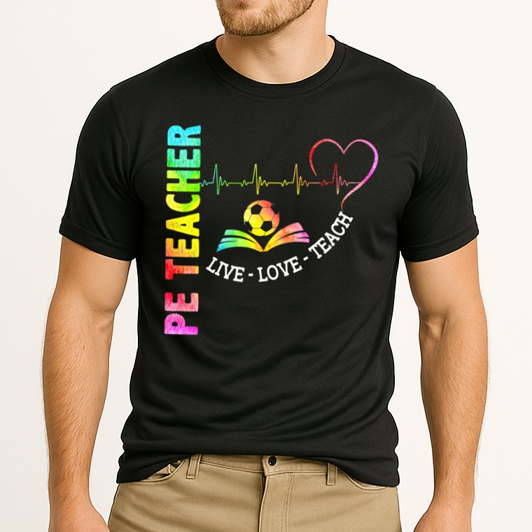 PE Teacher Phys Ed Cute Physical Education Teacher Cooling Performance Crew T-Shirt