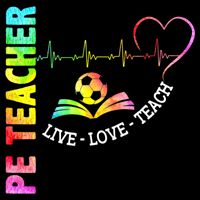 PE Teacher Phys Ed Cute Physical Education Teacher Cooling Performance Crew T-Shirt