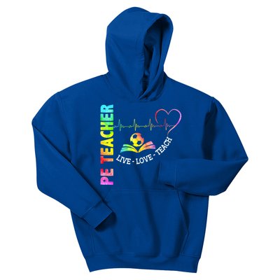 PE Teacher Phys Ed Cute Physical Education Teacher Kids Hoodie