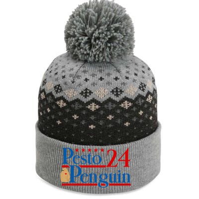 Pesto The Penguin Bird Meme 2024 Trending Pesto The Baniff Cuffed Pom Beanie