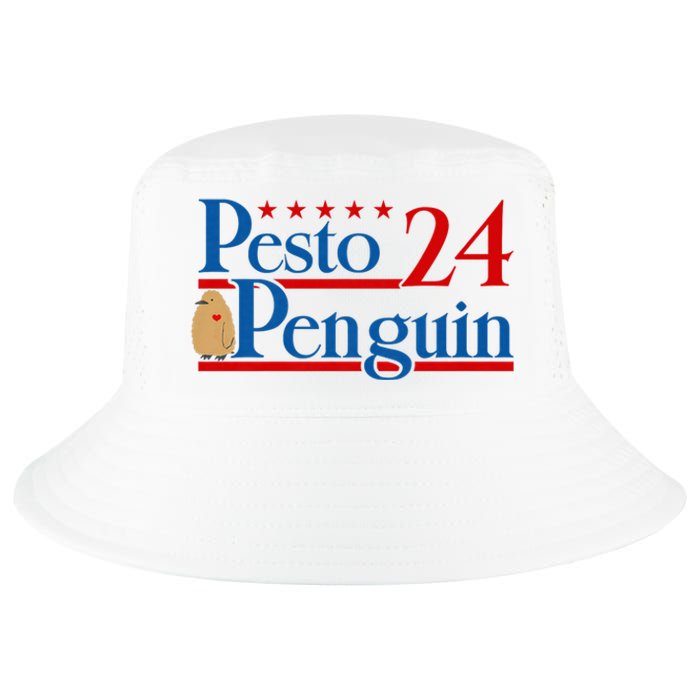 Pesto The Penguin Bird Meme 2024 Trending Pesto Cool Comfort Performance Bucket Hat