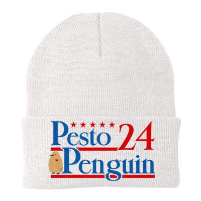 Pesto The Penguin Bird Meme 2024 Trending Pesto Knit Cap Winter Beanie