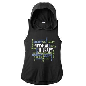 Physical Therapy Ladies PosiCharge Tri-Blend Wicking Draft Hoodie Tank