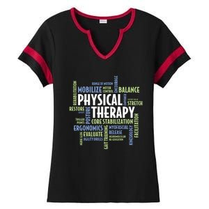 Physical Therapy Ladies Halftime Notch Neck Tee