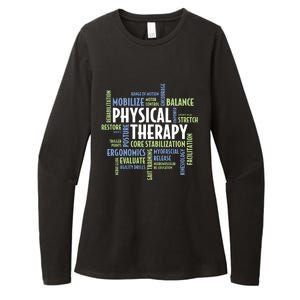 Physical Therapy Womens CVC Long Sleeve Shirt